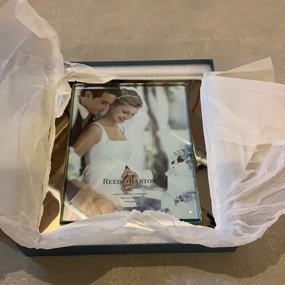 Reed & Barton wedding frame 8x10